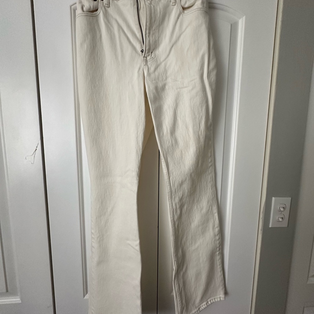 Women's Cream Jeans